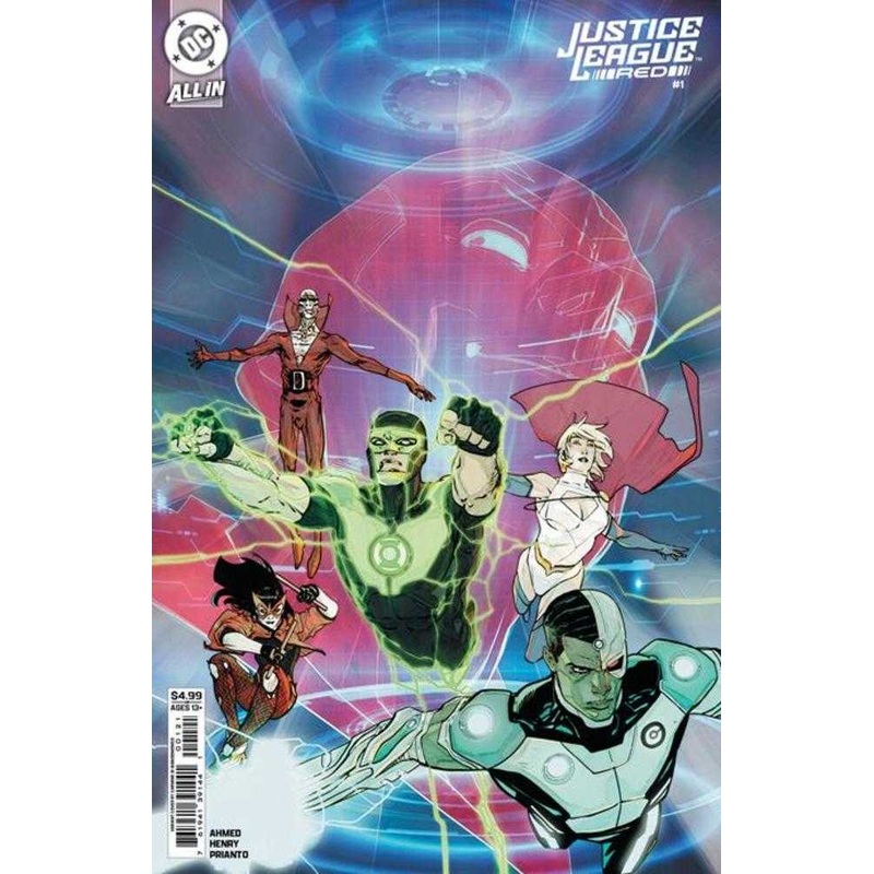 Justice League Red #1 (Of 6) Cover B Carmine Di Giandomenico Card Stock Variant