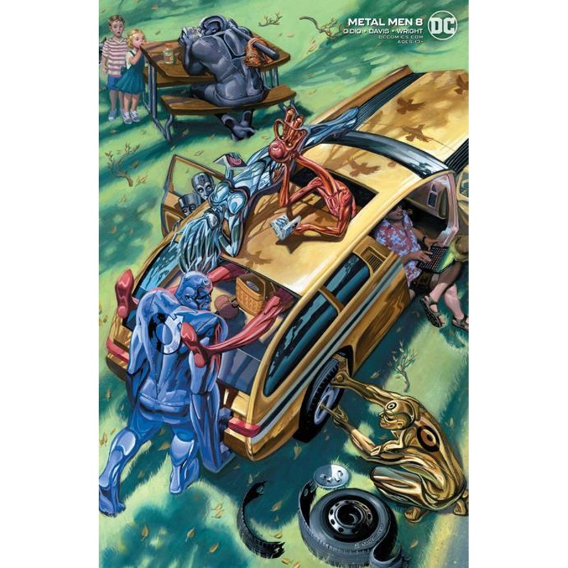 METAL MEN #8 (OF 12) STEVE RUDE VAR ED