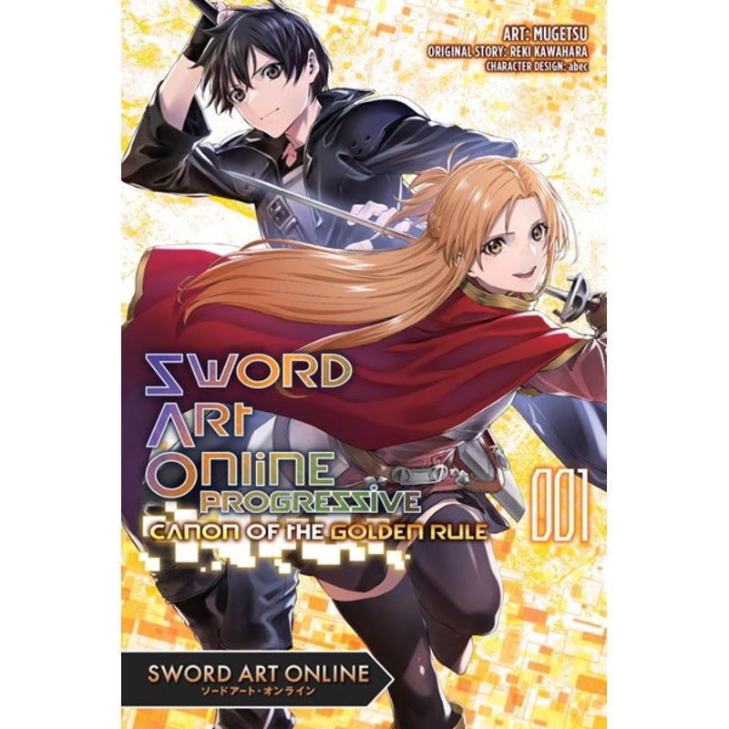 Sword Art Online Progressive Canon of the Golden Rule manga Vol. 01