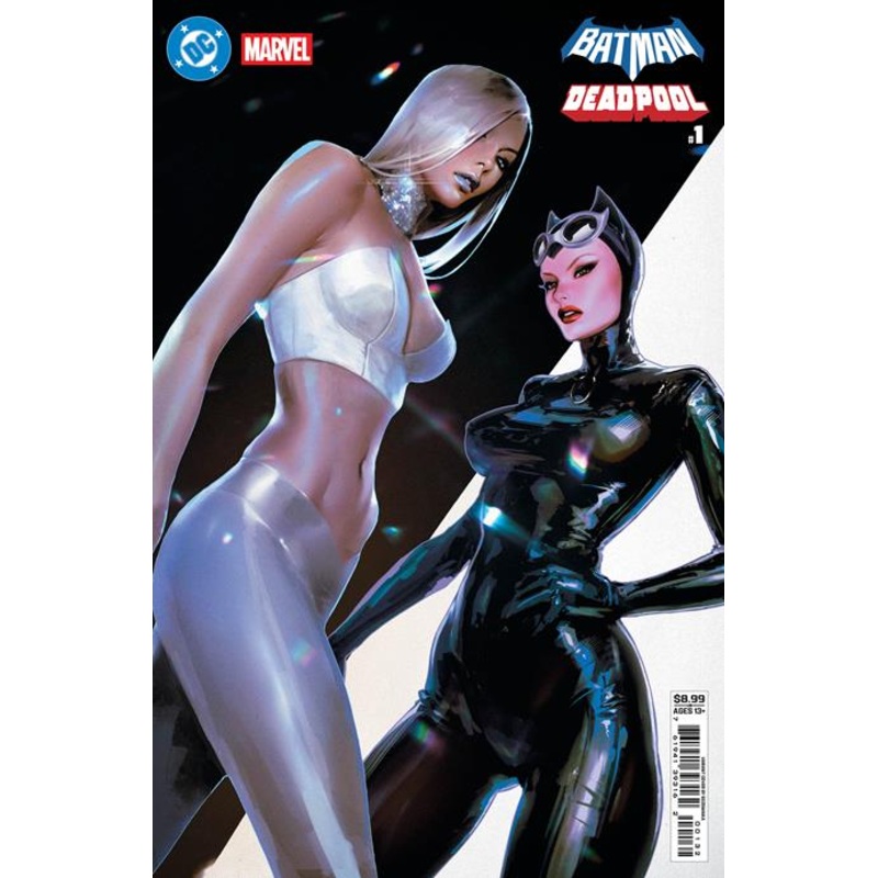 DC MARVEL BATMAN DEADPOOL #1 (ONE SHOT) CVR S SOZOMAIKA CATWOMAN EMMA FROST CARD STOCK VAR (19 Nov Release)