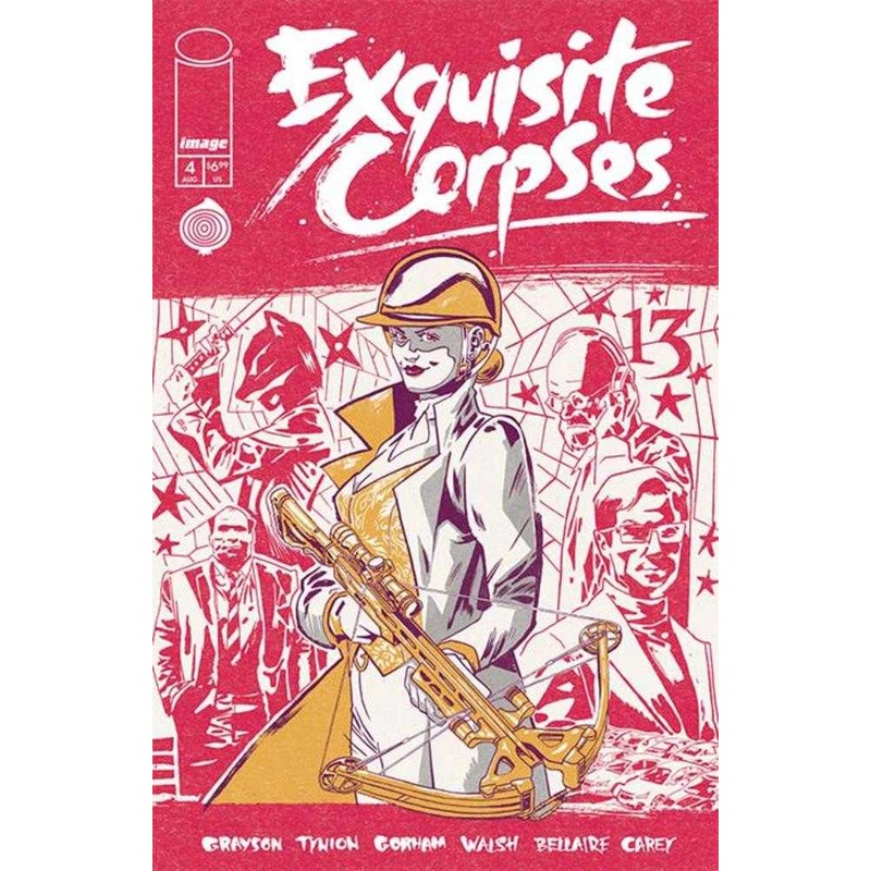 Exquisite Corpses #4 Cover C Michael Walsh Polybagged & Playing Card Variant (Mature)