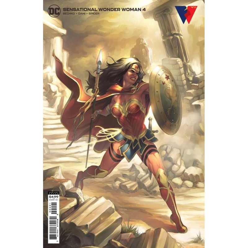 SENSATIONAL WONDER WOMAN #4 CVR B MEGHAN HETRICK CARD STOCK VAR (01 Jun)