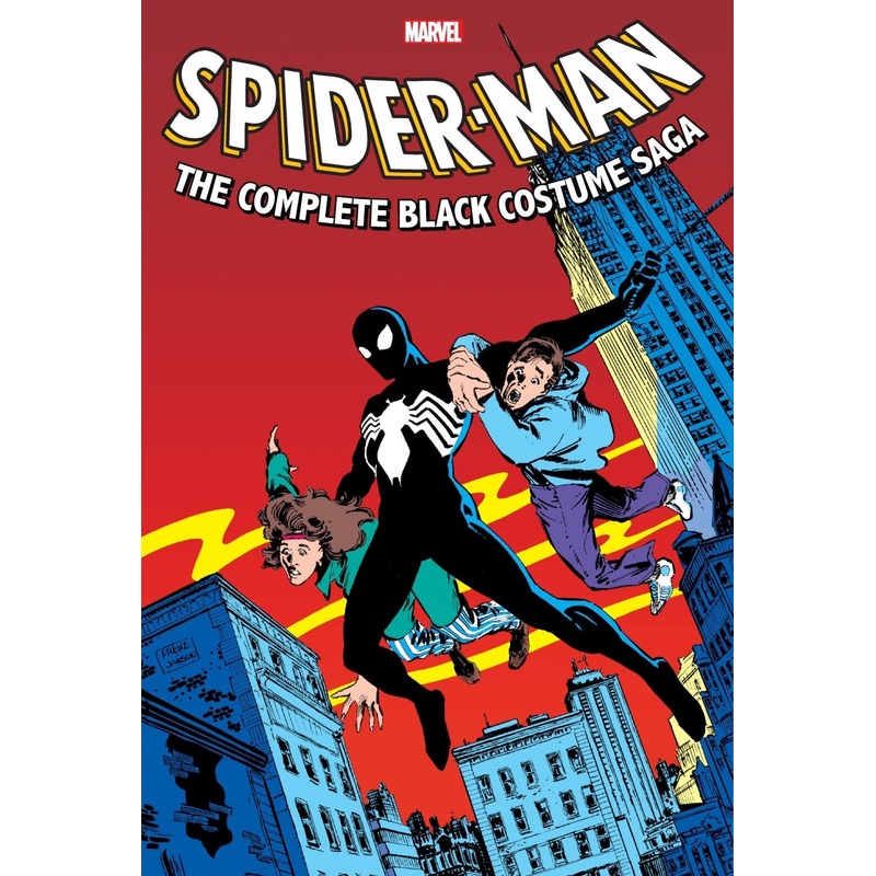 Spider-Man: The Complete Black Costume Saga Omnibus Ron Frenz Cover HC