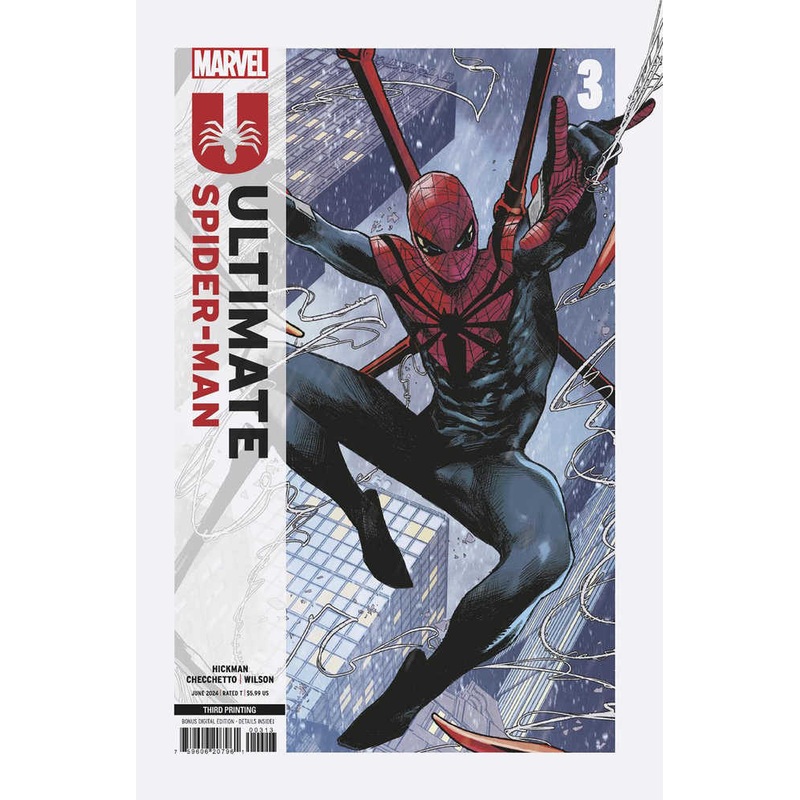 Ultimate Spider-Man #3 Marco Checchetto 3RD Printing Variant