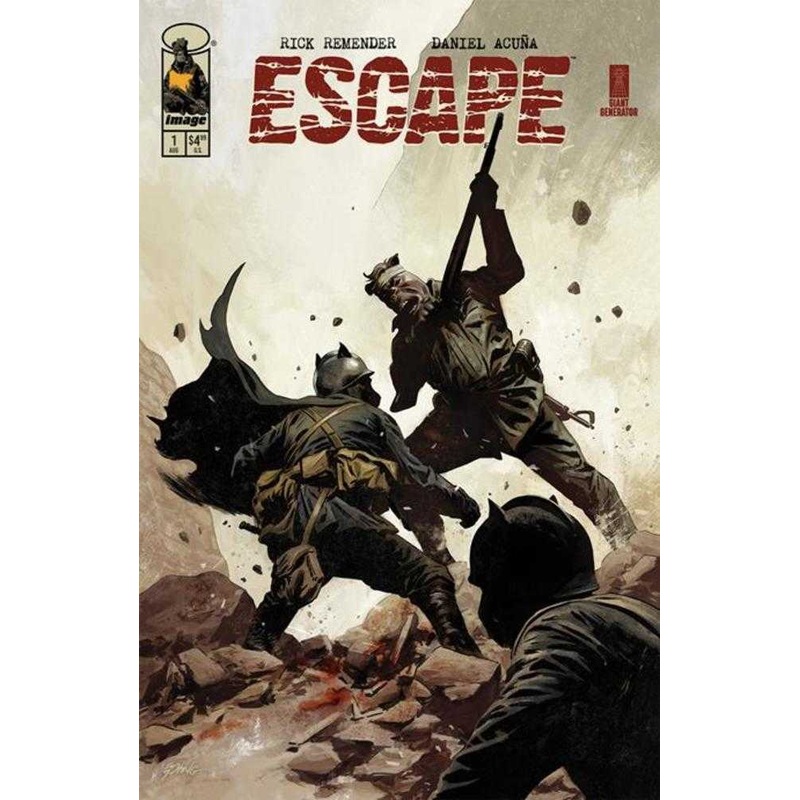 Escape #1 Cover C Steve Epting 1:25 Ratio Variant