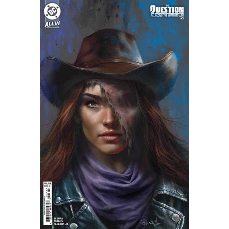 Question All Along The Watchtower #3 (Of 6) Cover C Lucio Parrillo Card Stock Variant