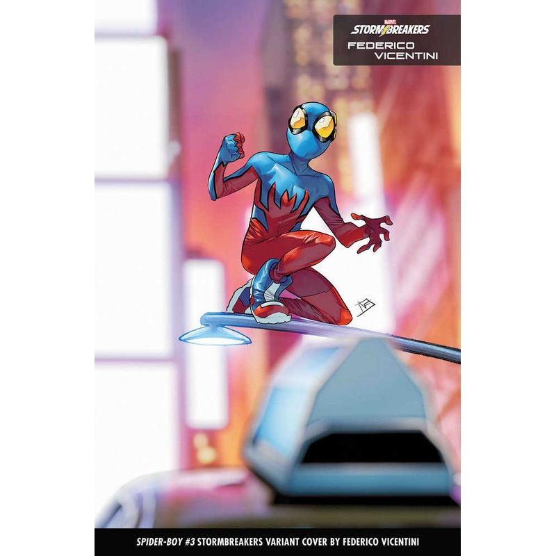 Spider-Boy 3 Federico Vicentini Stormbreakers Variant
