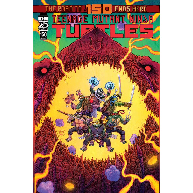 Teenage Mutant Ninja Turtles #150 Ri 1:10 (Moody) Ratio Variant