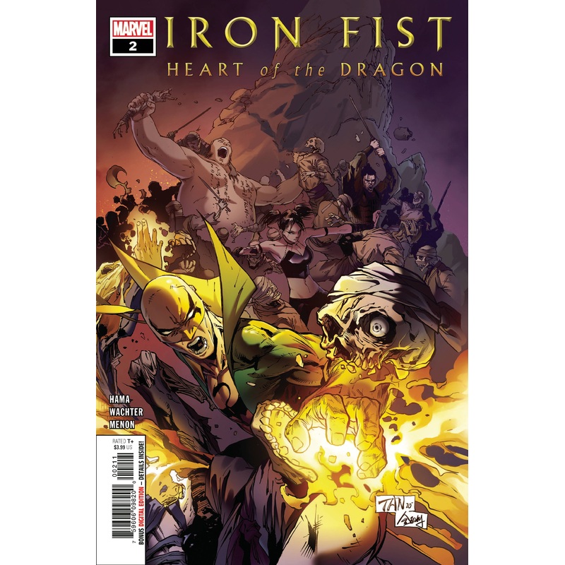 IRON FIST HEART OF DRAGON #2 (OF 6) This only, one comic book.