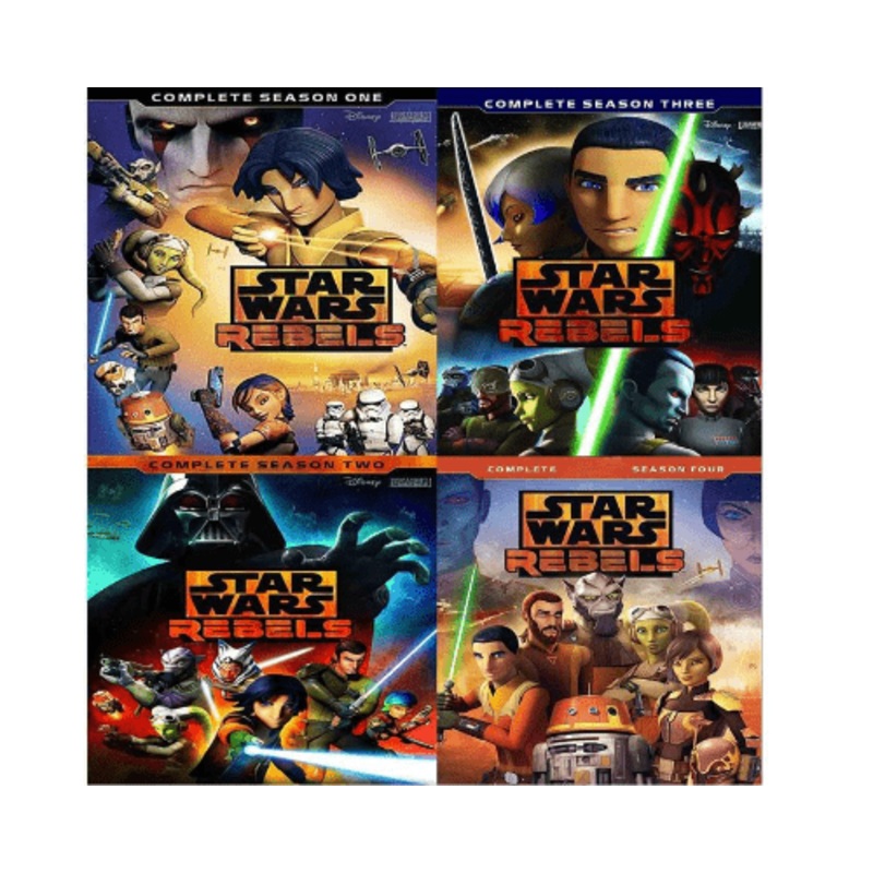 Star Wars Rebels TV Series Seasons 1-4 DVD Set