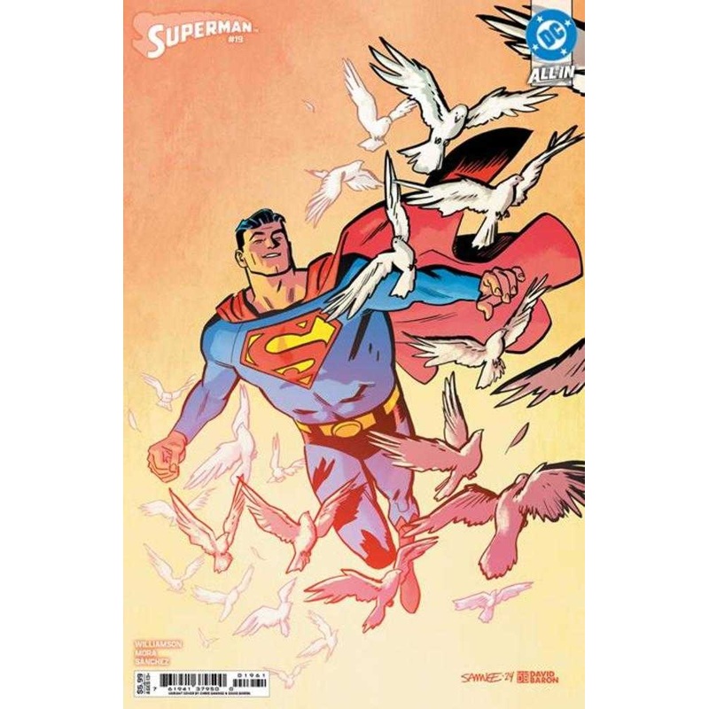 Superman #19 Cover D Chris Samnee Card Stock Variant