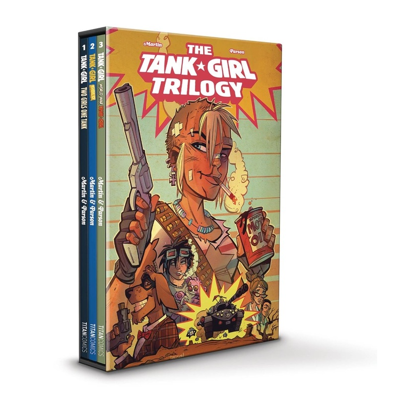 Tank Girl Trilogy Regular Edition Box Set: Gold, World War Tank Girl And Tank Girl: Two Girls, One Tank