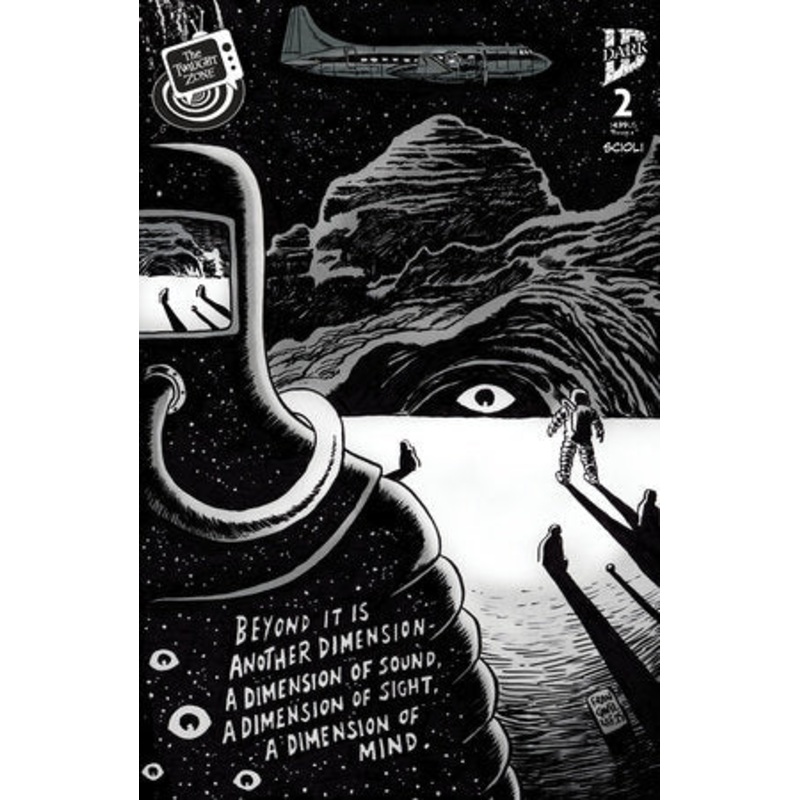 THE TWILIGHT ZONE #2 VAR B (FRANCAVILLA CONNECTING COVER) (19 Nov Release)