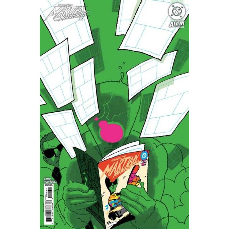 Absolute Martian Manhunter #6 (Of 12) Cover E 1 in 50 Mark Chiarello Card Stock Variant