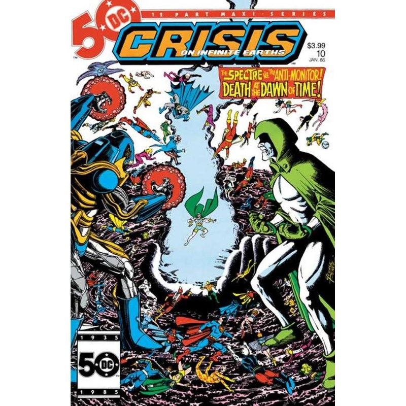 Crisis On Infinite Earths #10 Facsimile Edition Cover A George Perez