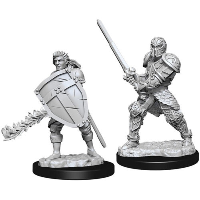 D&D Nolzur's Marvelous Unpainted Minis: W8 Male Human Fighter