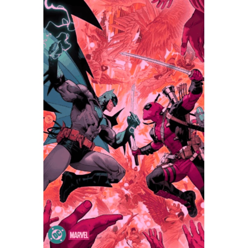 DC MARVEL BATMAN DEADPOOL #1 (ONE SHOT) CVR T DAN MORA FOIL VAR (19 Nov Release)