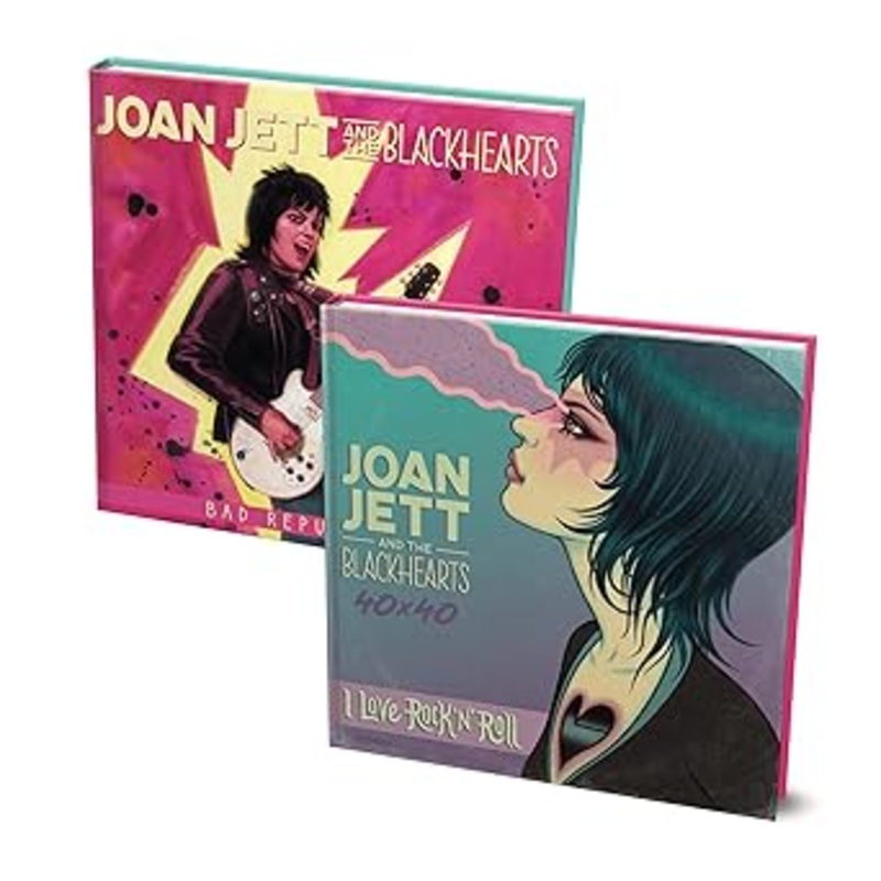 JOAN JETT & THE BLACKHEARTS - 40x40: Bad Reputation/I Love Rock 'n' Roll Standard (Hardcover)