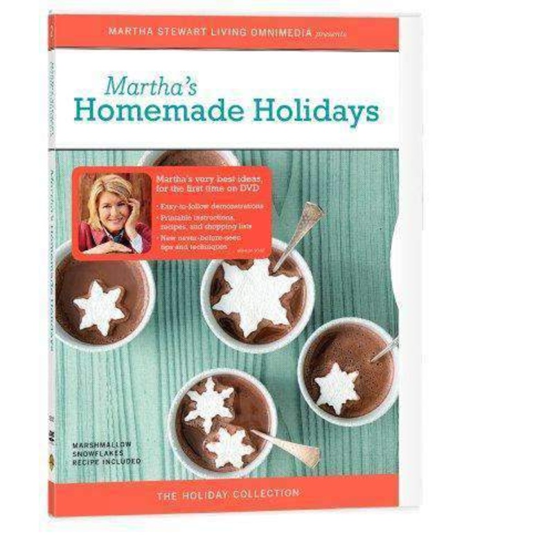 Martha's Homemade Holidays on DVD