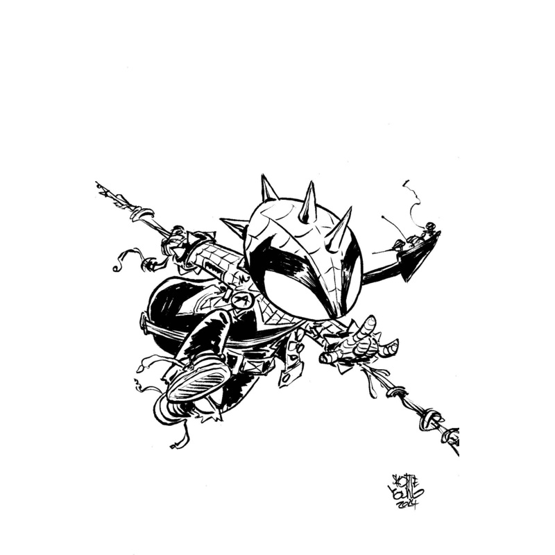 AMAZING SPIDER-MAN (2022) #52 INCV 1:50 BIG MARVEL B&W VIRGIN VAR