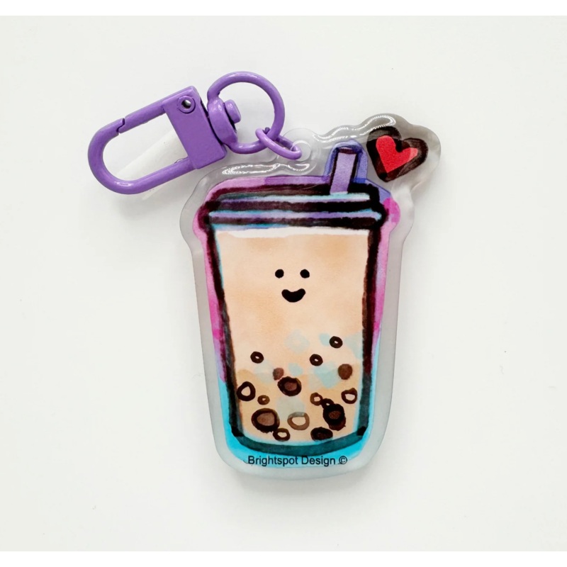 Brightspot Keychain Boba Love