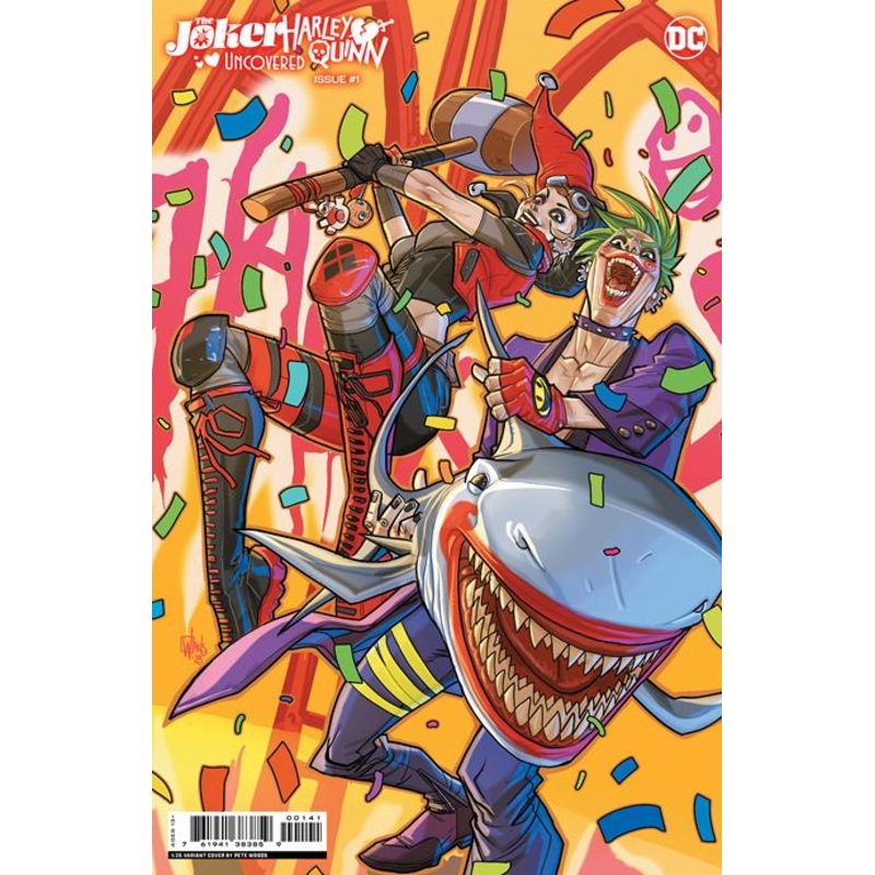 JOKER HARLEY QUINN UNCOVERED #1 (ONE SHOT) CVR E INC 1:25 PETE WOODS VAR