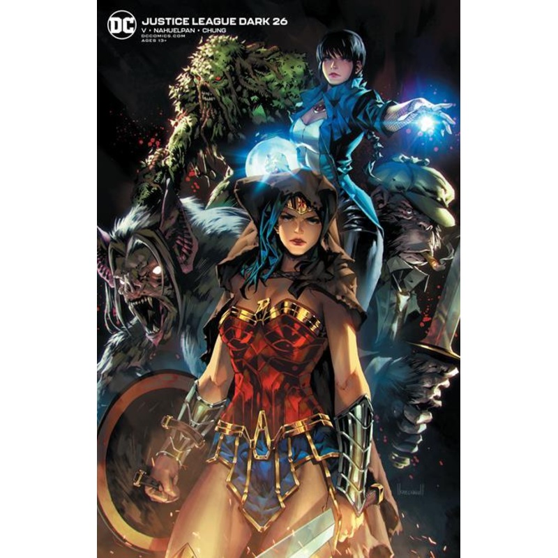 JUSTICE LEAGUE DARK #26 CVR B KAEL NGU CARD STOCK VAR