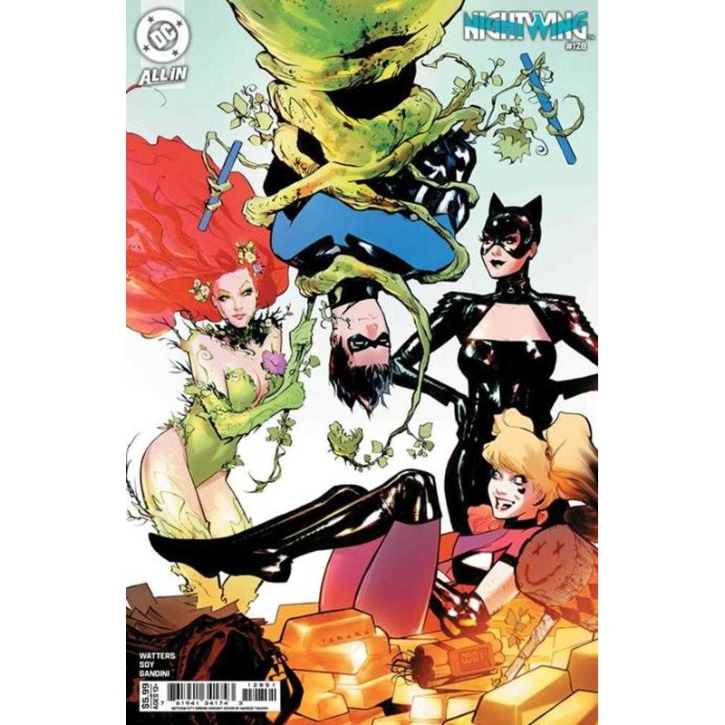 Nightwing #128 Cover D Marcio Takara Gotham City Sirens Card Stock Variant
