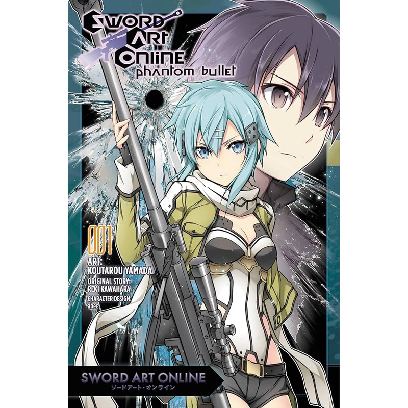 Sword Art Online: Phantom Bullet, manga Vol. 01