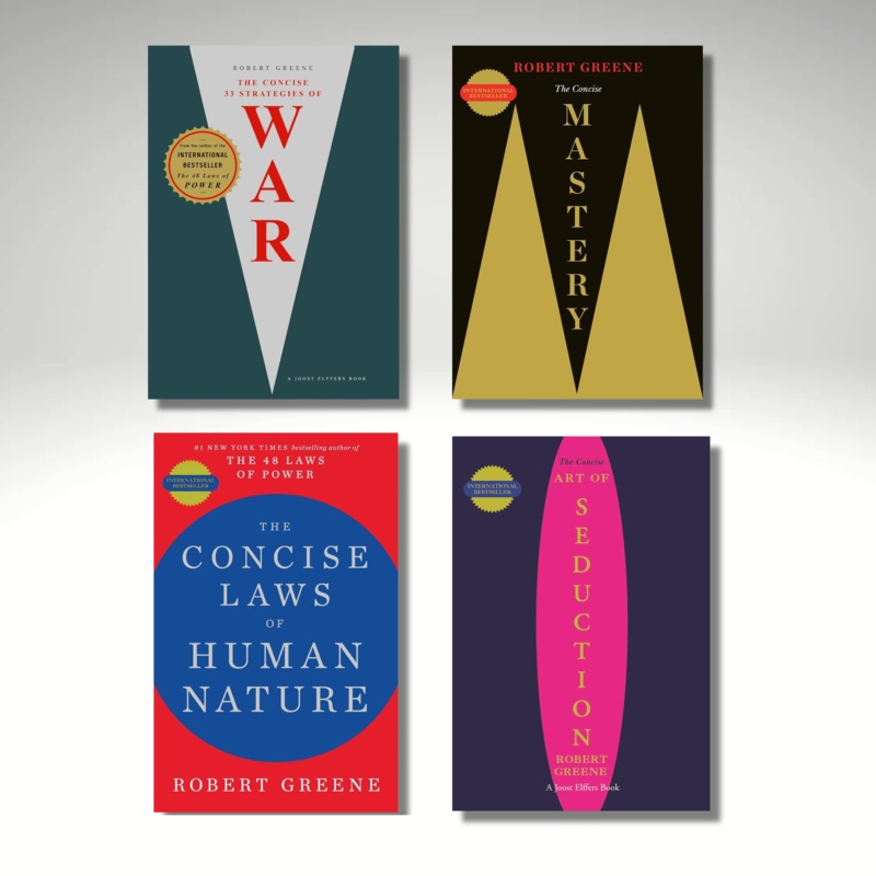 Concise Combo By Robert Greene : Laws of Nature, Mastery, Seduction, War