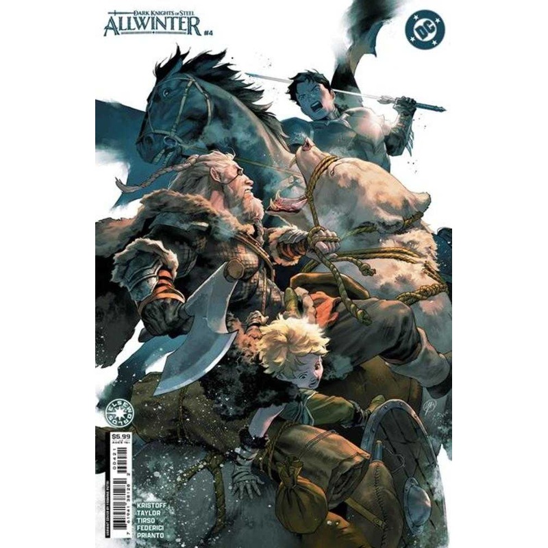 Dark Knights Of Steel Allwinter #4 (Of 6) Cover B Yasmine Putri Card Stock Variant