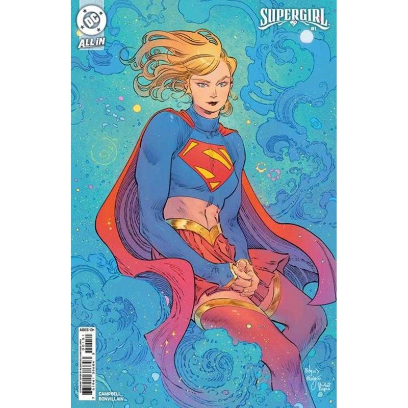 Supergirl #1 Cover G 1 in 25 Bilquis Evely Card Stock Variant