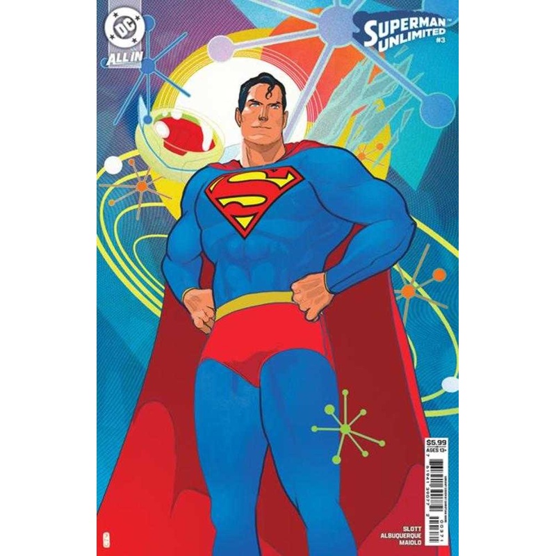 Superman Unlimited #3 Cover F Christian Ward Card Stock 1:25 Ratio Variant