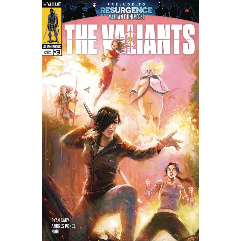 Valiants (2024) #3 (Of 4) Cover B Mattia