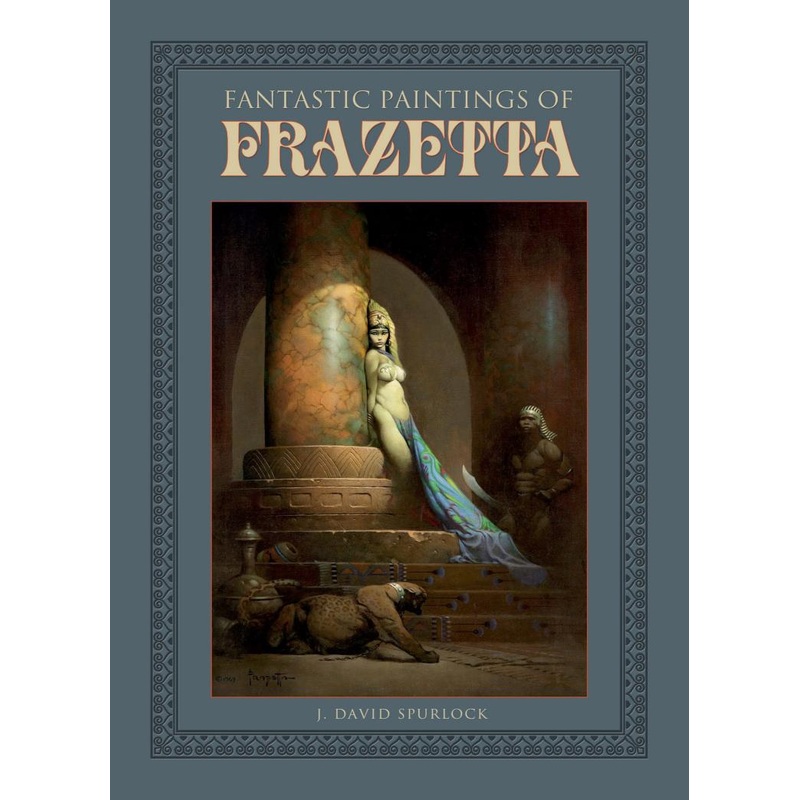 Fantastic Paintings of Frazetta (Hardcover)