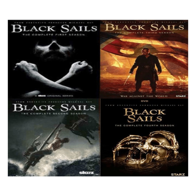 Black Sails DVD Seasons 1-4 Set