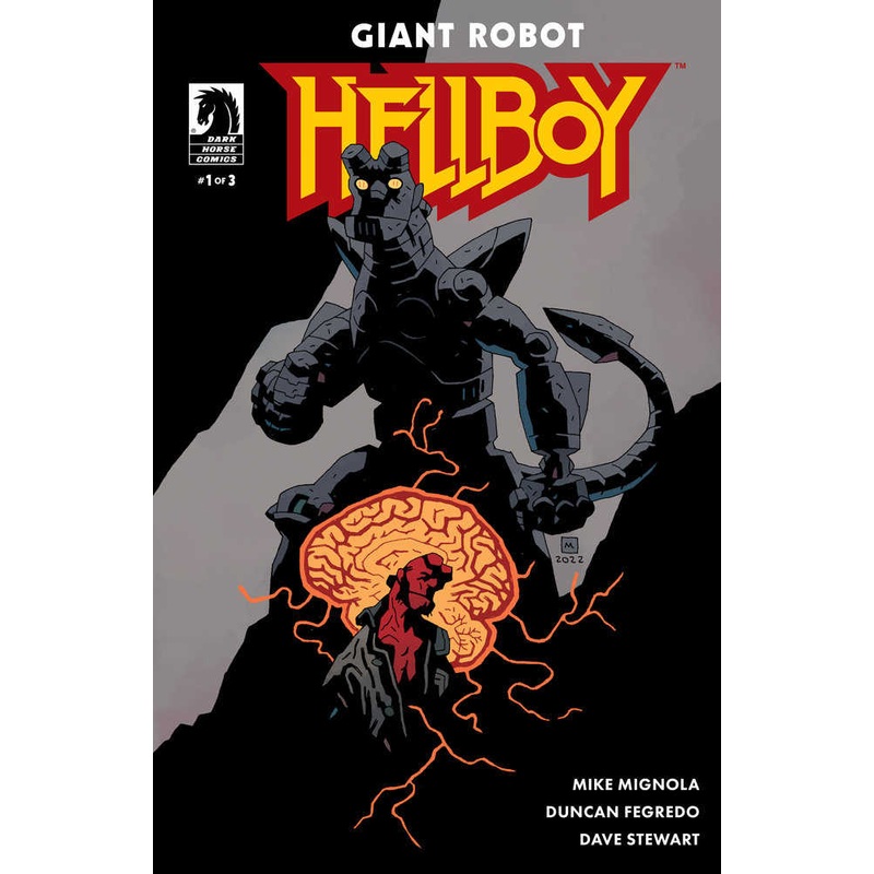 Giant Robot Hellboy #1 (Cover B) (Mike Mignola)