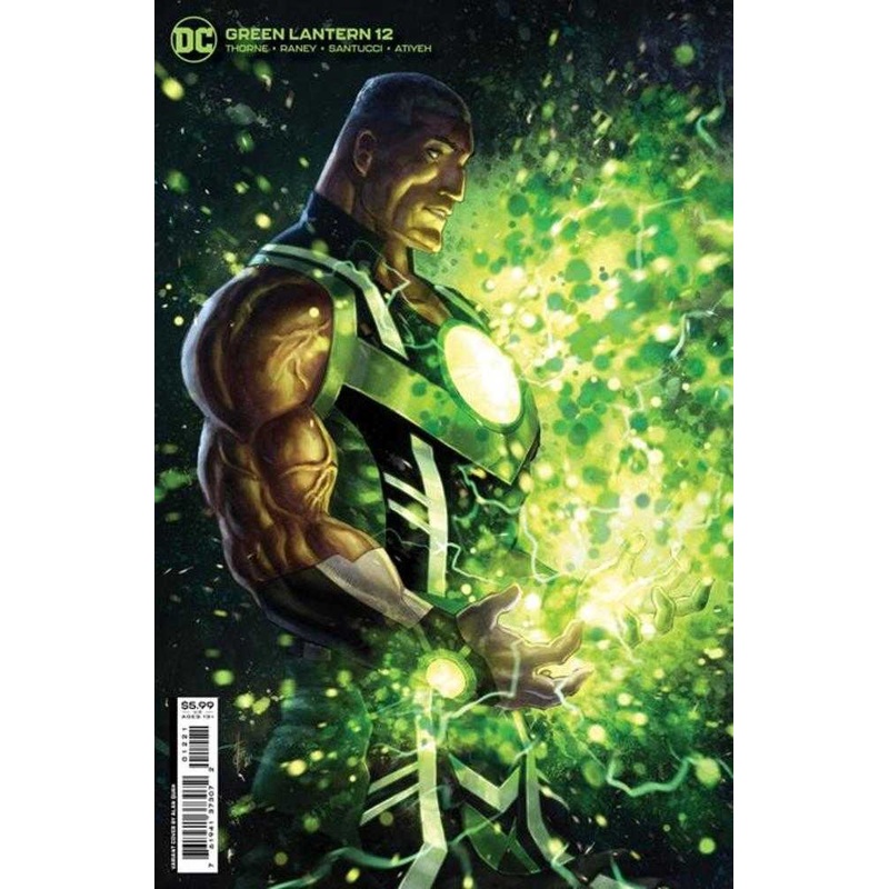 Green Lantern #12 Cover B Alan Quah Card Stock Variant
