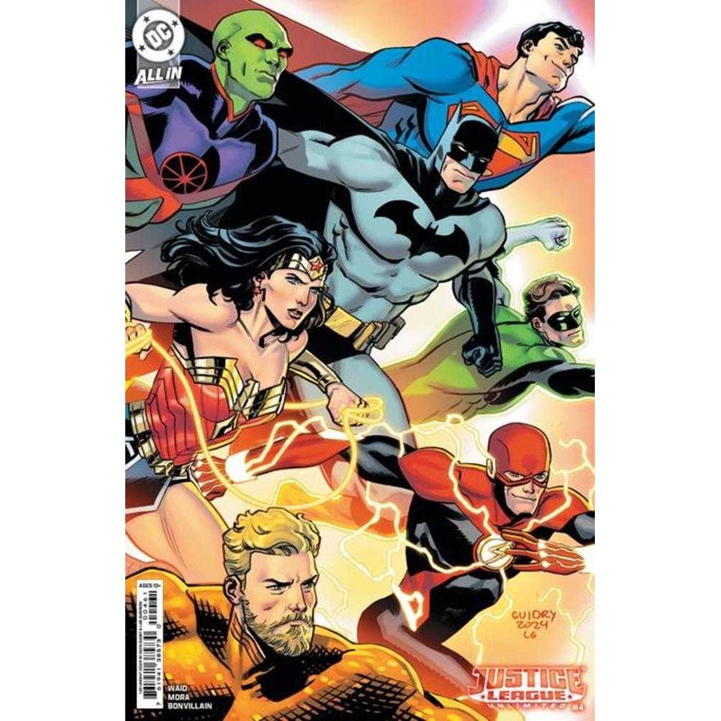 Justice League Unlimited #4 Cover G 1 in 50 Ratio Variant Gavin Guidry Card Stock