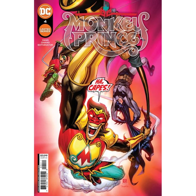 MONKEY PRINCE #4 (OF 12) CVR A BERNARD CHANG This only, one comic book.