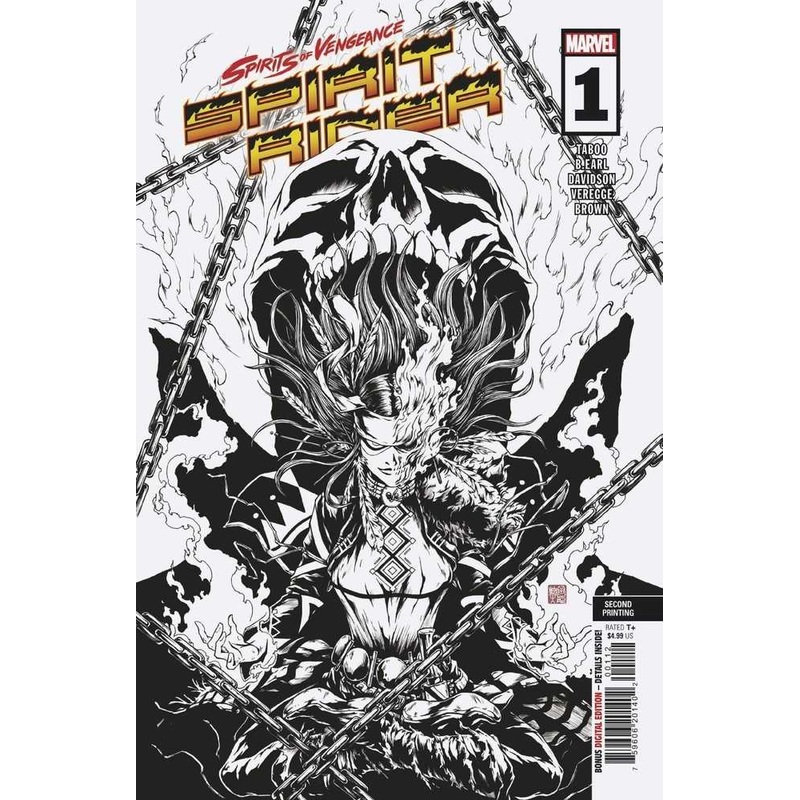 Spirits Of Vengeance Spirit Rider #1 2nd Print Variant