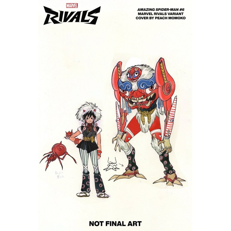 Amazing Spider-Man #6 Peach Momoko Marvel Rivals Variant