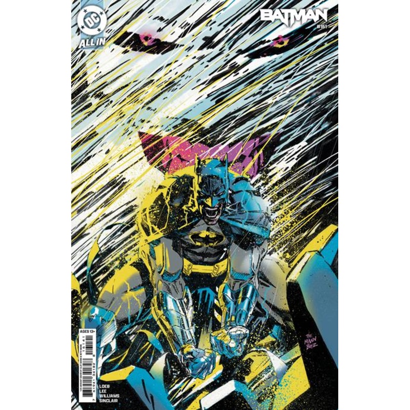 BATMAN (2016) #161 CVR G INC 1:25 CLAY MANN CARD STOCK VAR