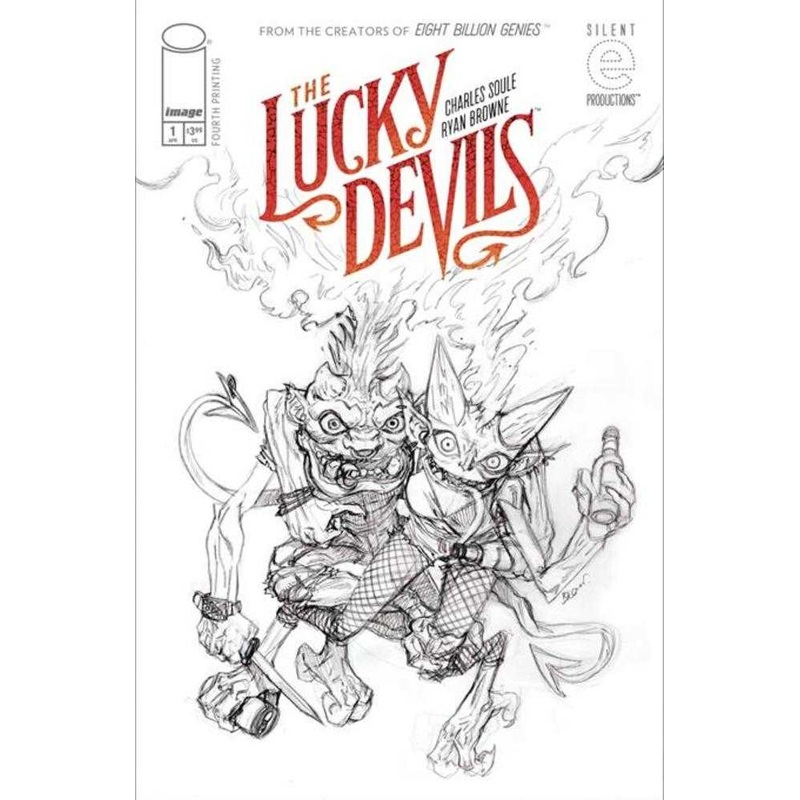 Lucky Devils #1 (Of 9) 4TH Printing Cover A Ryan Browne (Mature)