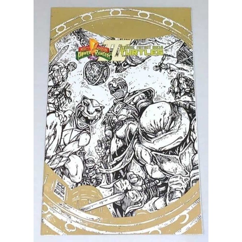 MMPR/Teenage Mutant Ninja Turtles III #1 I Foil Ashcan