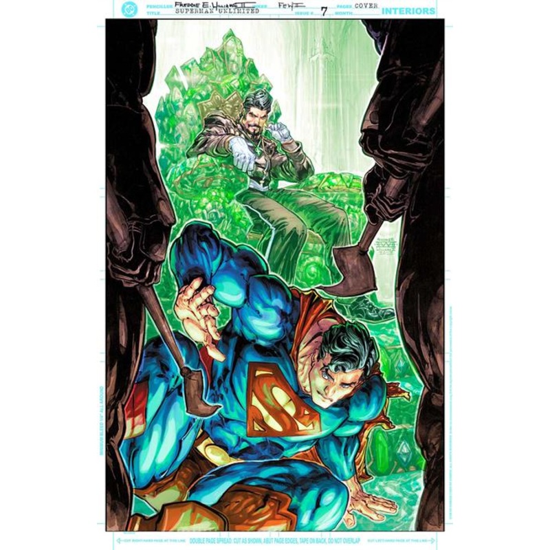 SUPERMAN UNLIMITED #7 CVR D FREDDIE E WILLIAMS II CARD STOCK VAR (19 Nov Release)