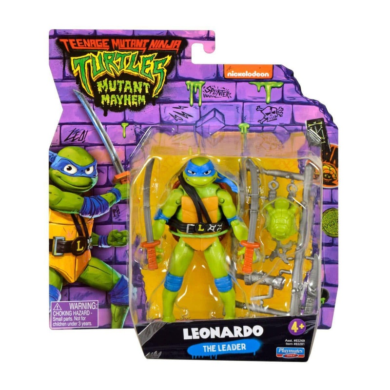 Teenage Mutant Ninja Turtles Mutant Mayhem Leonardo Action Figure