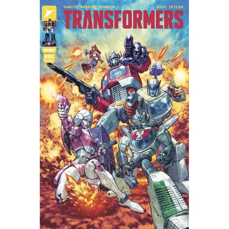 Transformers #1 Cover C Lewis Larosa Variant 2nd Print