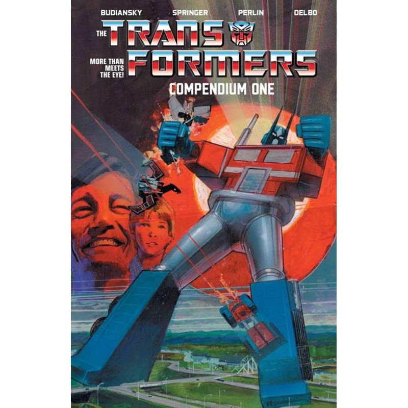 Transformers Compendium TP Vol 01 Direct Market Exclusive Bill Sienkiewicz Cover