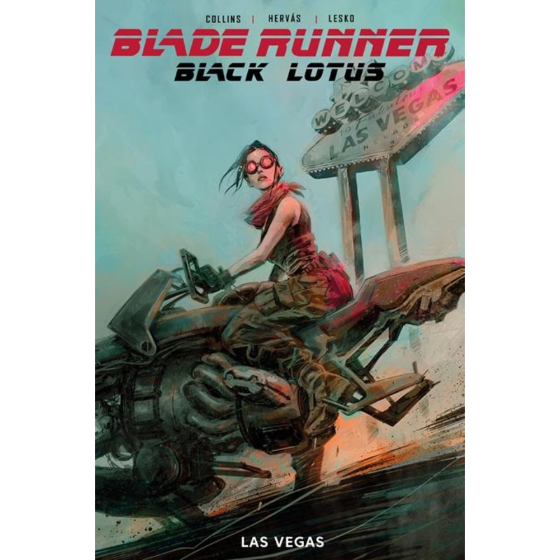 BLADE RUNNER BLACK LOTUS LAS VEGAS #2 (OF 4) CVR C JESUS HERVAS VAR (MR) (15 Oct Release)